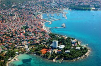 Передвижение между городами Шибеник и Задар
