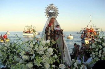 Праздник Святой Девы Кармен в Оребич