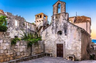 Капелла Святого Петра на острове Корчула