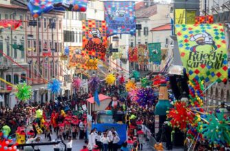 Зимний карнавал на острове Паг