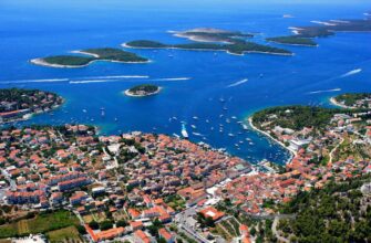 Адовы острова возле Хвара