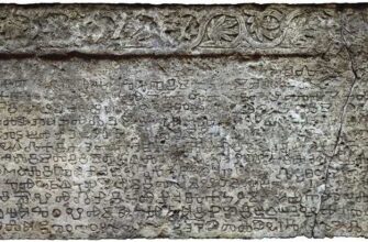 Валунская плита в городе Црес