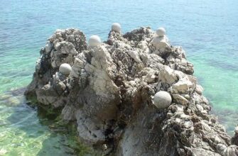 Инсталляция Перле в Рабац