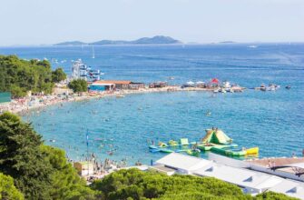 Пляж Дражица в Загребе