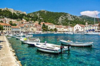 Пляжи на острове Хвар